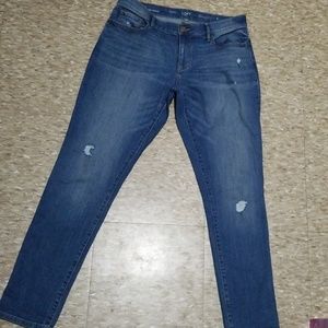NWOT Loft Girlfriend jeans